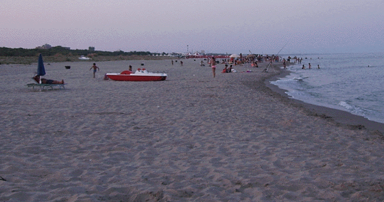 La spiaggia di Ginosa Marina   
