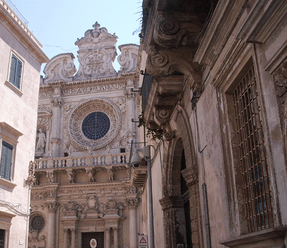 lecce  con il suo barocco   