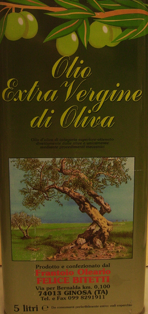 Confezione di Olio da 5 litri